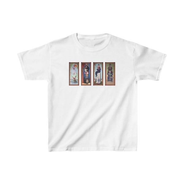 Haunted Mansion Stretching Portraits Halloween Disney Baby Tee (Kid's Tshirt)