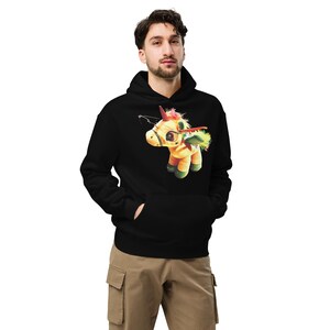 Unicorn Rose Gang Unisex oversized hoodie