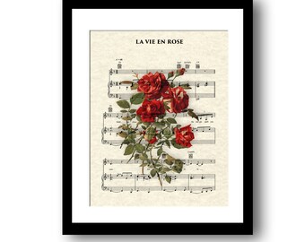 La Vie En Rose Etsy