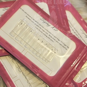 Press-On Nail Sizing Kit