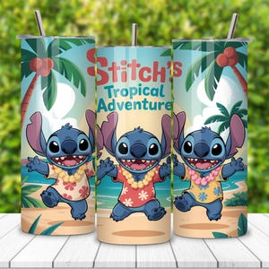 digital download stitch png wrap, cartoon gift sublimation design, sublimation tumbler glitter wrap, stitch cartoon sublimation file, cute character tumbler design png, instant download 20oz wrap, printable stitch cartoon wrap, sparkly design for tumbler, 20 oz cartoon sublimation png, kawaii glitter tumbler wrap design