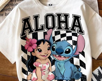 リロとスティッチ PNG、ハワイ、アロハ、デジタル ファイル - Etsy 日本
