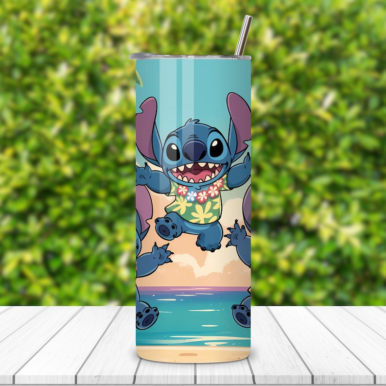stitch tumbler sublimation wrap png, cartoon gift idea tumbler wrap, cute character skinny wrap, glitter stitch 20 oz design, sublimation wrap stitch cartoon png, digital download sparkle wrap, kawaii printable cartoon design, cartoon character sublimation wrap, glittery stitch wrap for cups, stitch png sublimation file