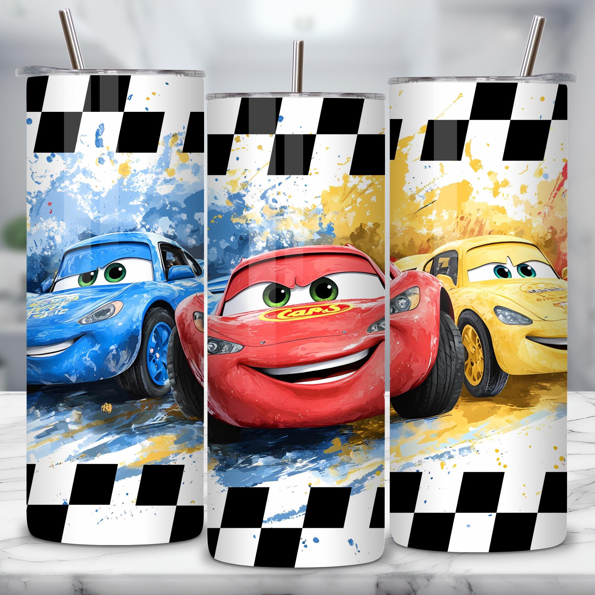 90s Cartoon Race Car Tumbler Wrap PNG (digital Download) - Etsy