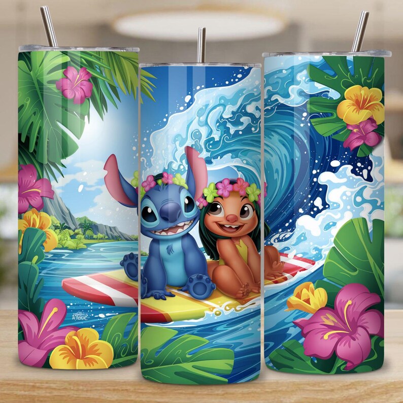 skinny tumbler wrap stitch png, 20oz sublimation wrap glitter, cute cartoon download file, stitch cartoon wrap for tumblers, sparkle stitch skinny design, printable cartoon tumbler png, sublimation wrap for stitch lovers, kawaii png digital download, glitter stitch wrap for cricut, digital cute cartoon wrap