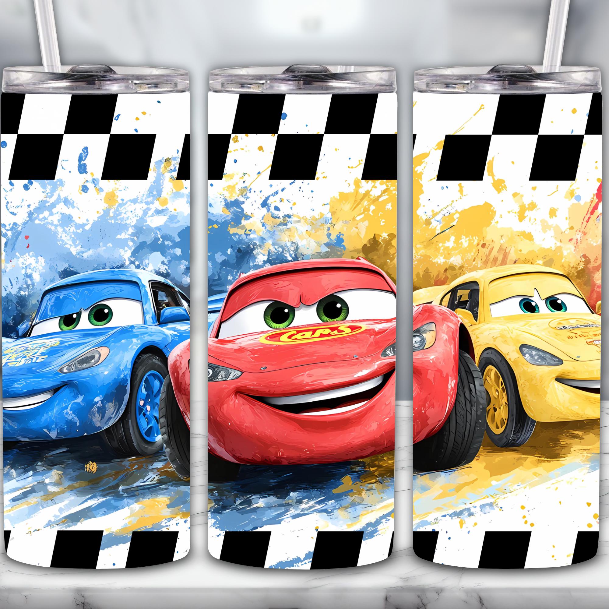90s Cartoon Race Car Tumbler Wrap PNG (digital Download) - Etsy