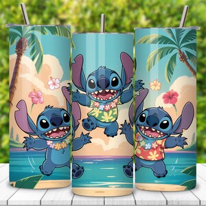 skinny tumbler wrap stitch png, 20oz sublimation wrap glitter, cute cartoon download file, stitch cartoon wrap for tumblers, sparkle stitch skinny design, printable cartoon tumbler png, sublimation wrap for stitch lovers, kawaii png digital download, glitter stitch wrap for cricut, digital cute cartoon wrap