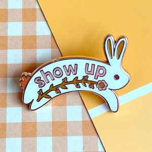 Sale! Show Up, Allyship, Ally, Support, Enamel Pin