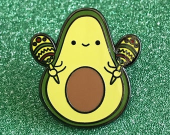 SALE! Cha-Cha the Avocado Enamel Pin