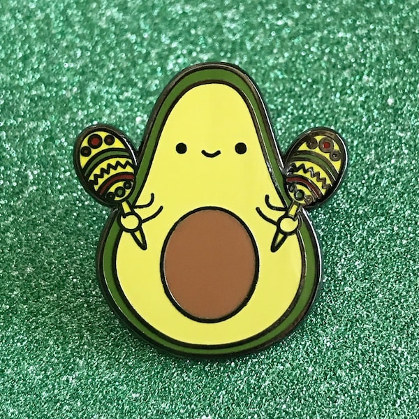 SALE! Cha-Cha the Avocado Enamel Pin