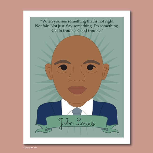John Lewis Poster Etsy