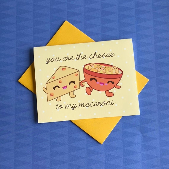 Verkauf Du Bist Der Kase Zu Meinem Macaroni Kawaii Etsy
