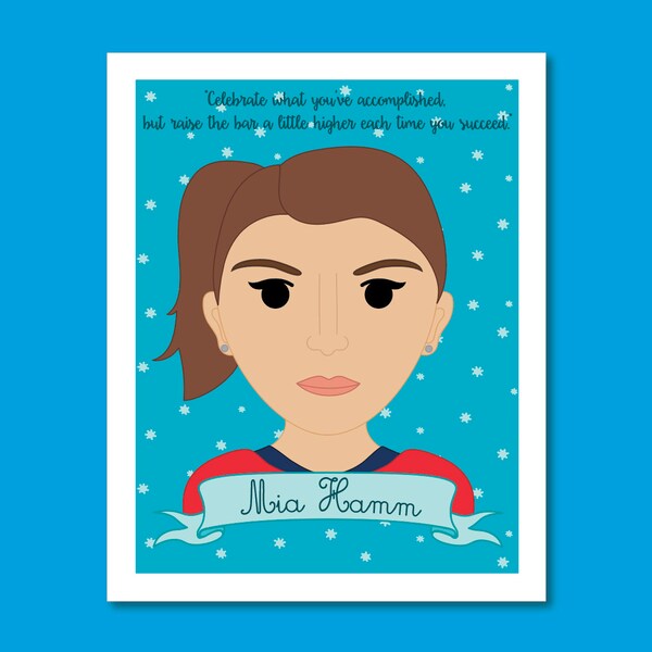 Mia Hamm - Etsy