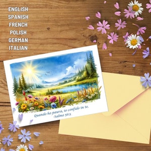Jw Carte Psaume 56:3 encouragement carte à imprimer jw gifts tj items