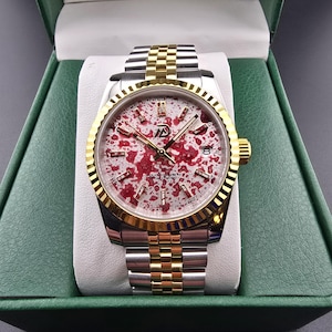 カスタム36mm nh35 mod ピンクダイヤル Seiko Datejust 36 MOD NH35 - 2023 -