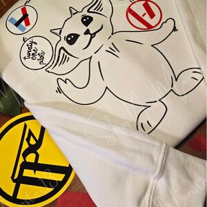 Ned Juggling Twenty One Pilots Album Logos Gildan Adult Sweatshirt | Fan Art Crewneck image 5