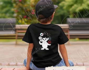 Ned Juggling Twenty One Pilots Album Logos | Youth T-Shirt | Fan Art Tee