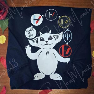 Ned Juggling Twenty One Pilots Album Logos Gildan Adult Sweatshirt | Fan Art Crewneck image 10