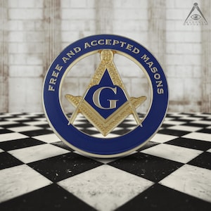 Free and Accepted Masons Masonic Auto Emblem