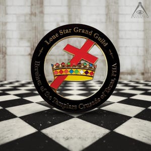 Lone Star Grand Guild Heroines Knights Templar Auto Emblem