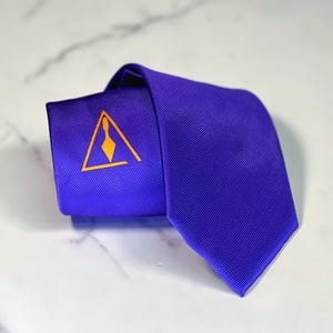 Royal and Select Master Masonic Tie & Lapel Pin Gift Pack