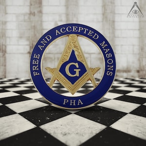Free and Accepted Prince Hall Masons Masonic Auto Emblem