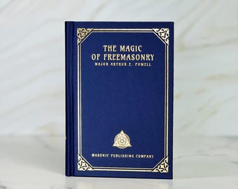 Vintage 1932 Masonic Bible: King James Version, Black Leather