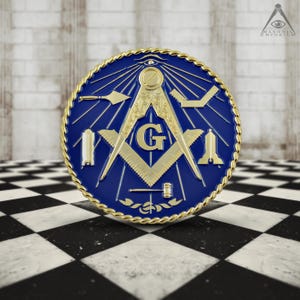 Working Tools Masonic Auto Emblem