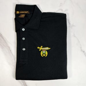 Masonic Shriner Scimitar Customizable Men&#39;s Polo