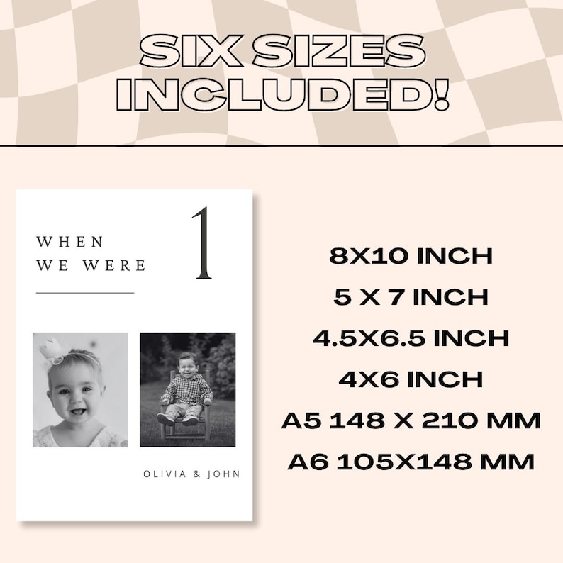 Wedding Table Numbers Cards When We Were Table Numbers Wedding Photo Table Numbers Template Reception Table Numbers Wedding Must Haves image 4
