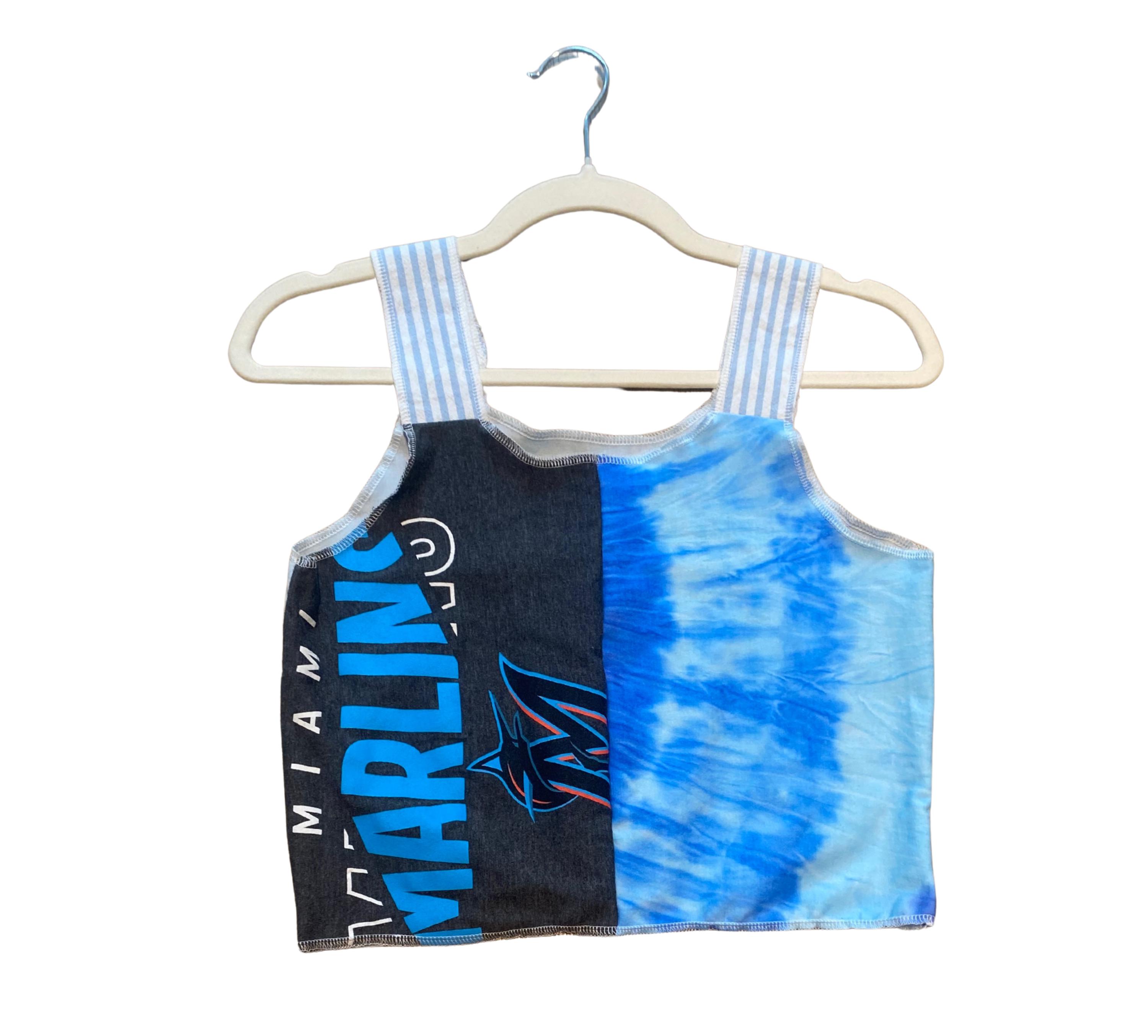 売れ筋商品|||ナイキ カットソー トップス レディース Women's Blue Miami Marlins Cropped Logo Performance Racerback Tank Top Blue Nike Women's Blue Miami Marlins Cropped Logo Performance