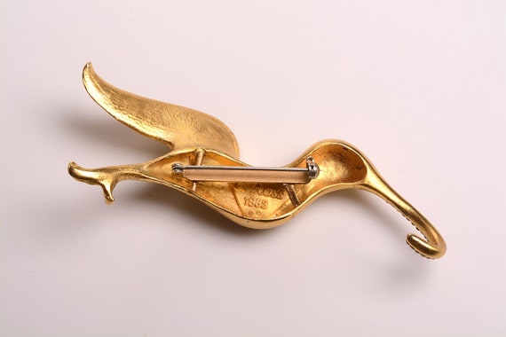 Exceptional MCM Brooch signed Christopher Ross 19… - image 6