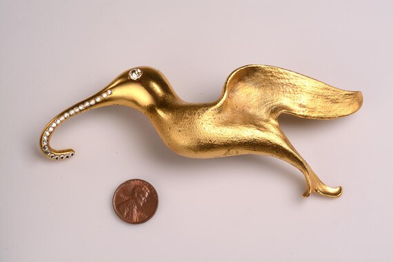 Exceptional MCM Brooch signed Christopher Ross 19… - image 4