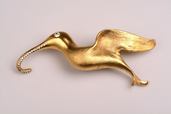 Exceptional MCM Brooch signed Christopher Ross 19… - image 5