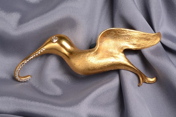 Exceptional MCM Brooch signed Christopher Ross 19… - image 2