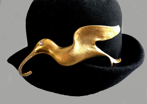 Exceptional MCM Brooch signed Christopher Ross 19… - image 1