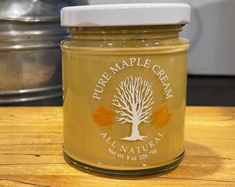 1/2 libra de crema de arce puro VT