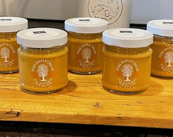 Crema de arce pura VT (5 frascos de 1/4 libra)
