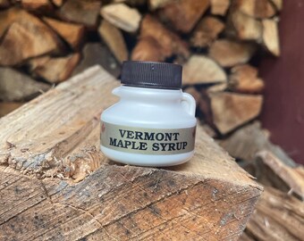 Jarabe de arce puro VT de grado A cocido en leña, 40 ml