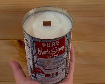 Vela de soja con aroma a arce