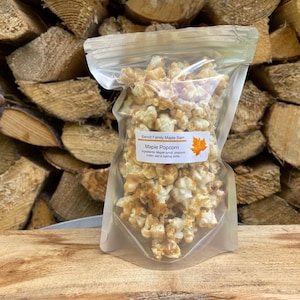 5 Bags of Homemade Maple Popcorn