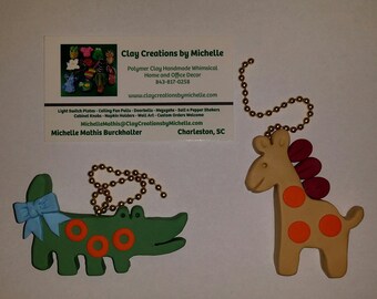 Lollipop Jungle Ceiling Fan Pulls by Llambs and Ivy