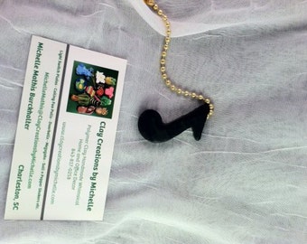 Eighth Note Music Symbol Ceiling Fan Pull