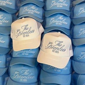 Custom Embroidered Trucker Hats: Wedding & Party Favors - Bulk Order image 6