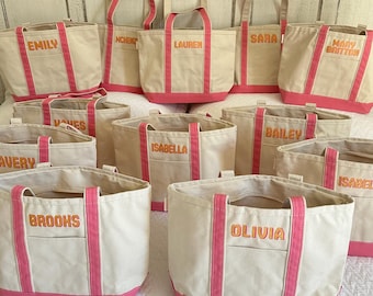 Personalisierte bestickte Baumwolltasche