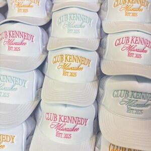 Custom Embroidered Trucker Hats: Wedding & Party Favors - Bulk Order image 11