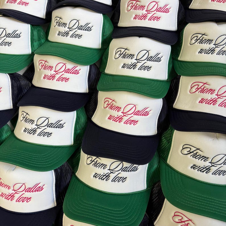 Custom Embroidered Trucker Hats: Wedding & Party Favors - Bulk Order image 10