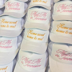 Custom Embroidered Trucker Hats: Wedding & Party Favors - Bulk Order image 7