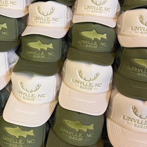 Custom Embroidered Trucker Hats: Wedding & Party Favors - Bulk Order image 8