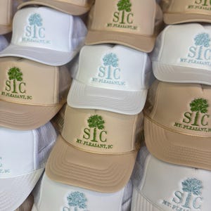 Custom Embroidered Trucker Hats: Wedding & Party Favors - Bulk Order image 13